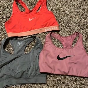 3 Sports Bras size Small